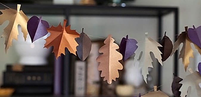 3 craft ideas for autumn decorations in the classroom