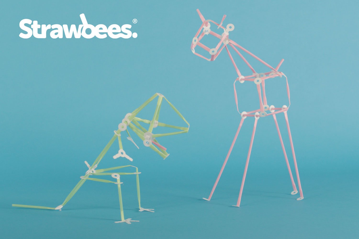 Strawbees: Create incredible structures using straws