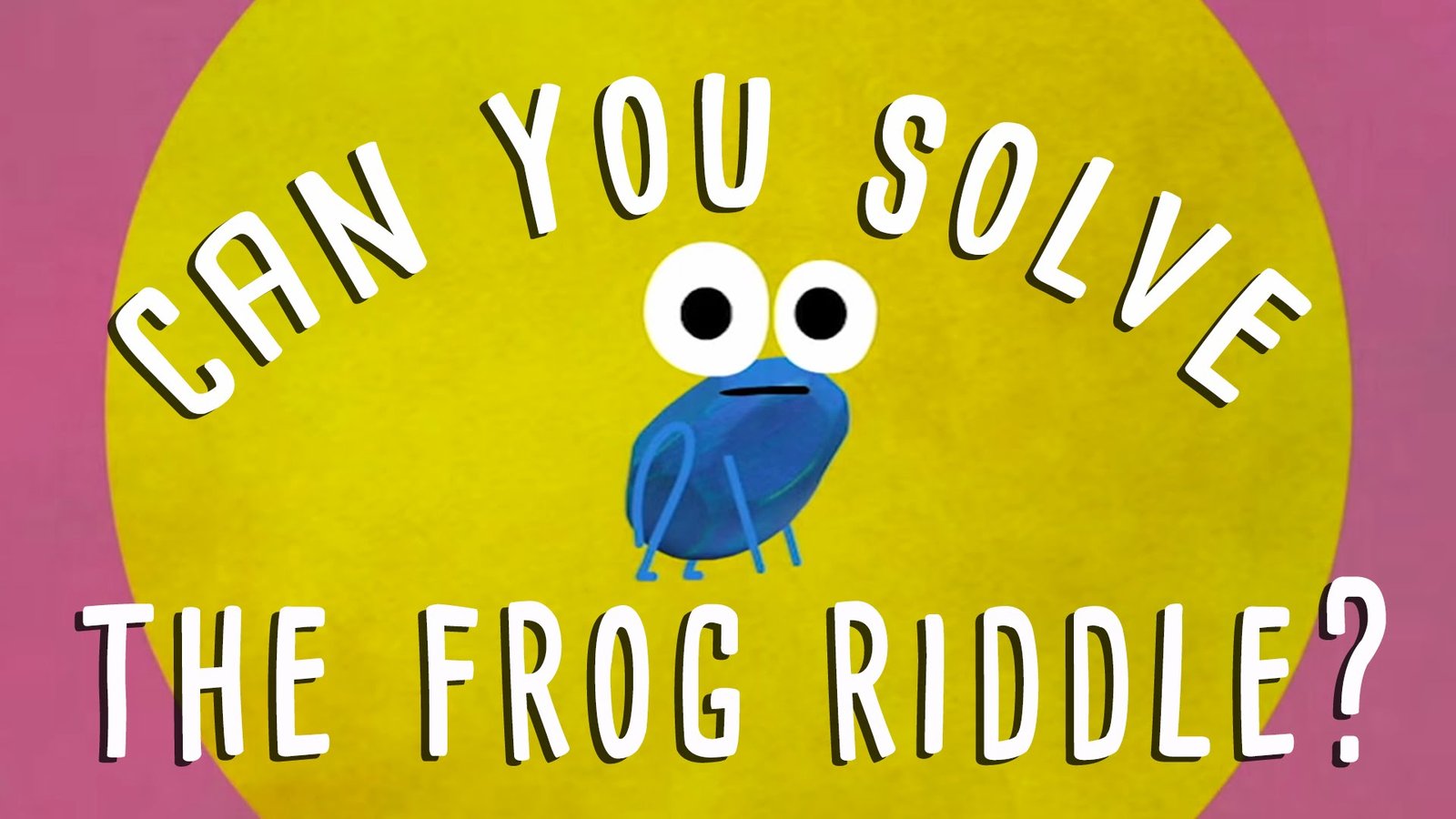 Using probability to solve the frog riddle