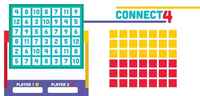 Connect4 Addition Game