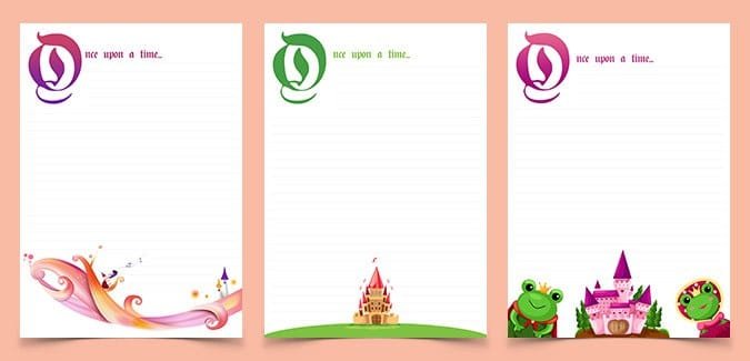 Fairytale Writing Templates