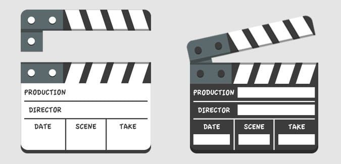 Clapper Board Template