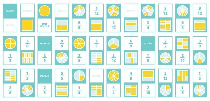 Ultimate Fraction Dominoes