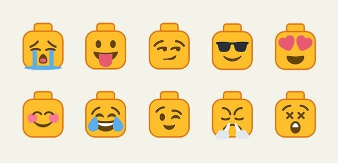 LEGO Head Emojis