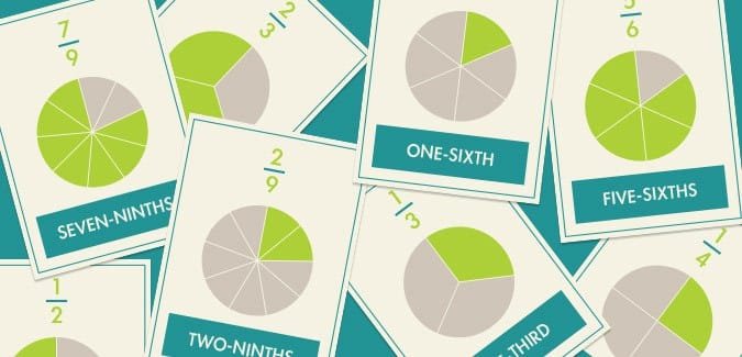 Matching Fractions Card Game