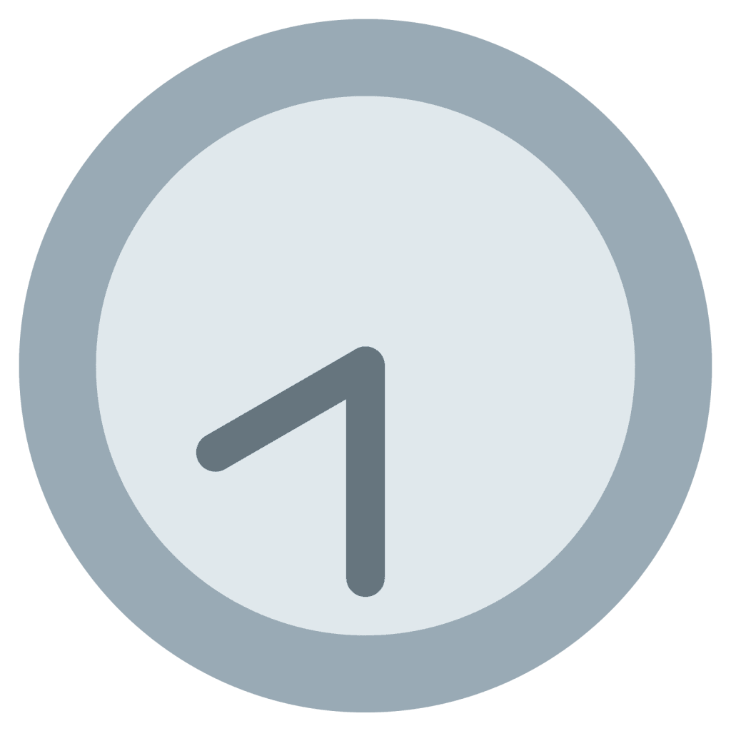 8.30 clock emoji