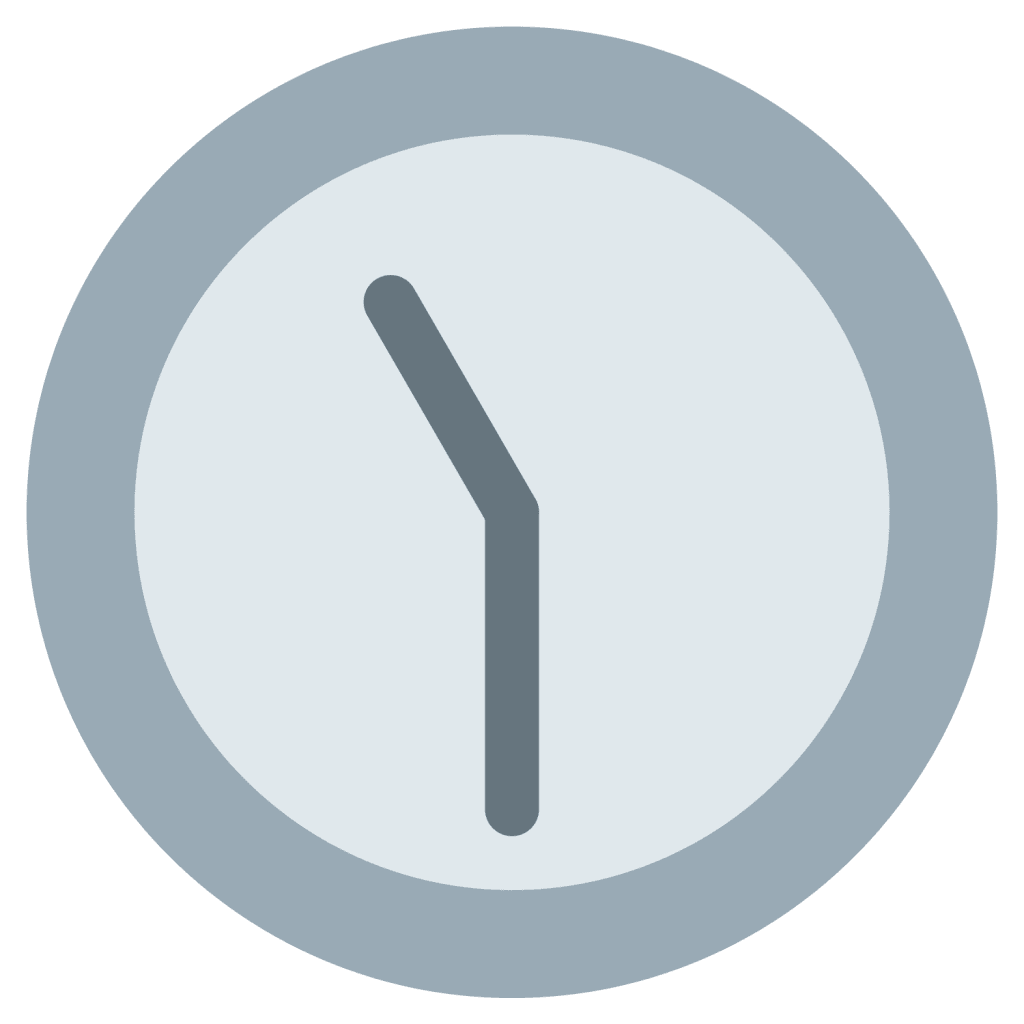 11.30 clock emoji