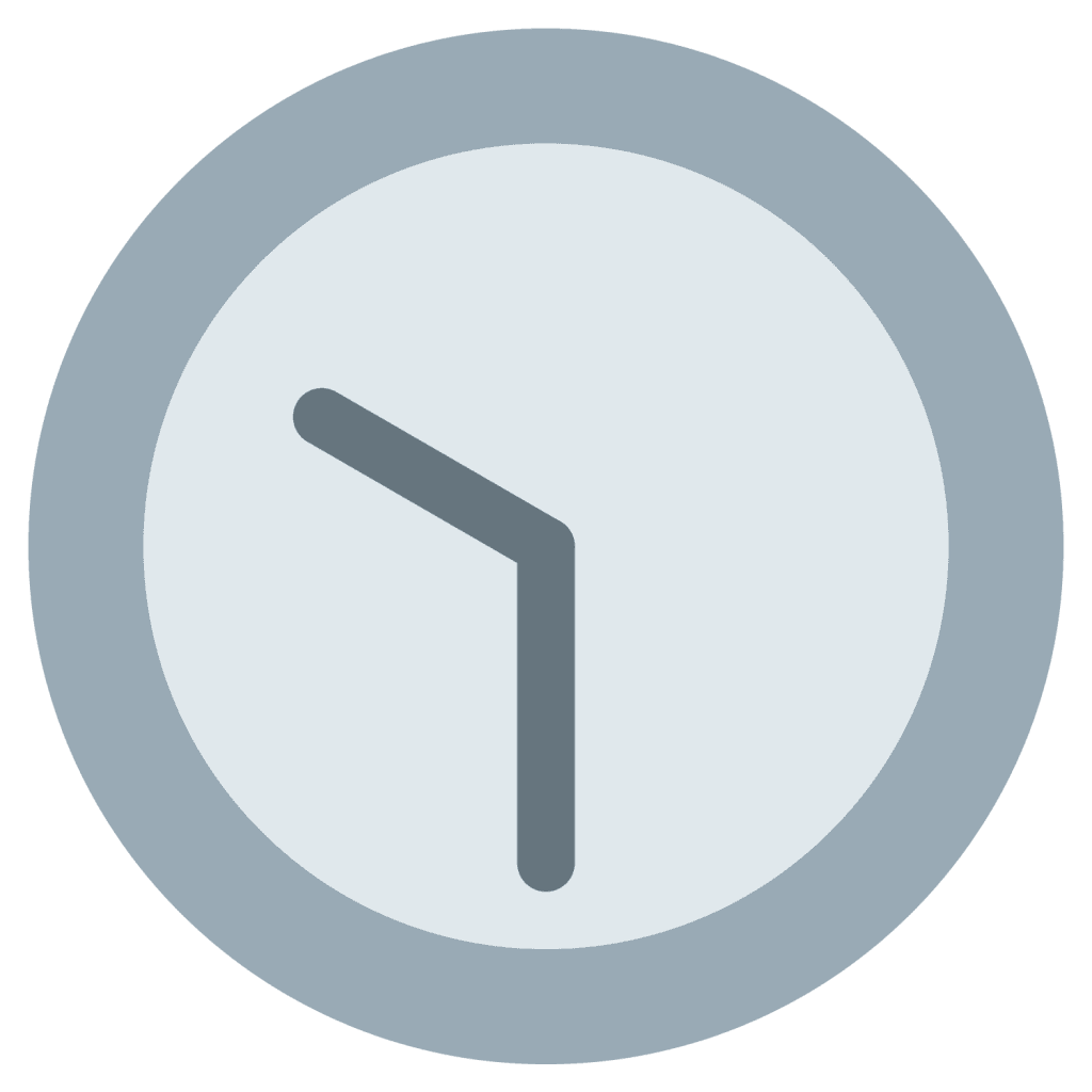 10.30 clock emoji