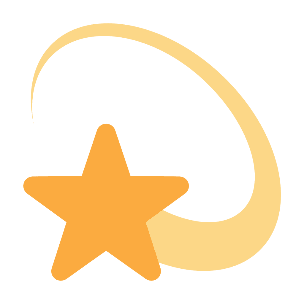 Dizzy star emoji