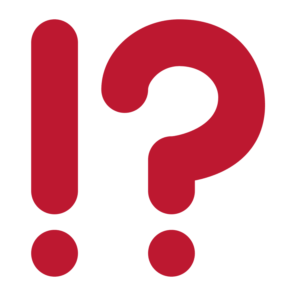 Red exclamation mark and question mark emoji