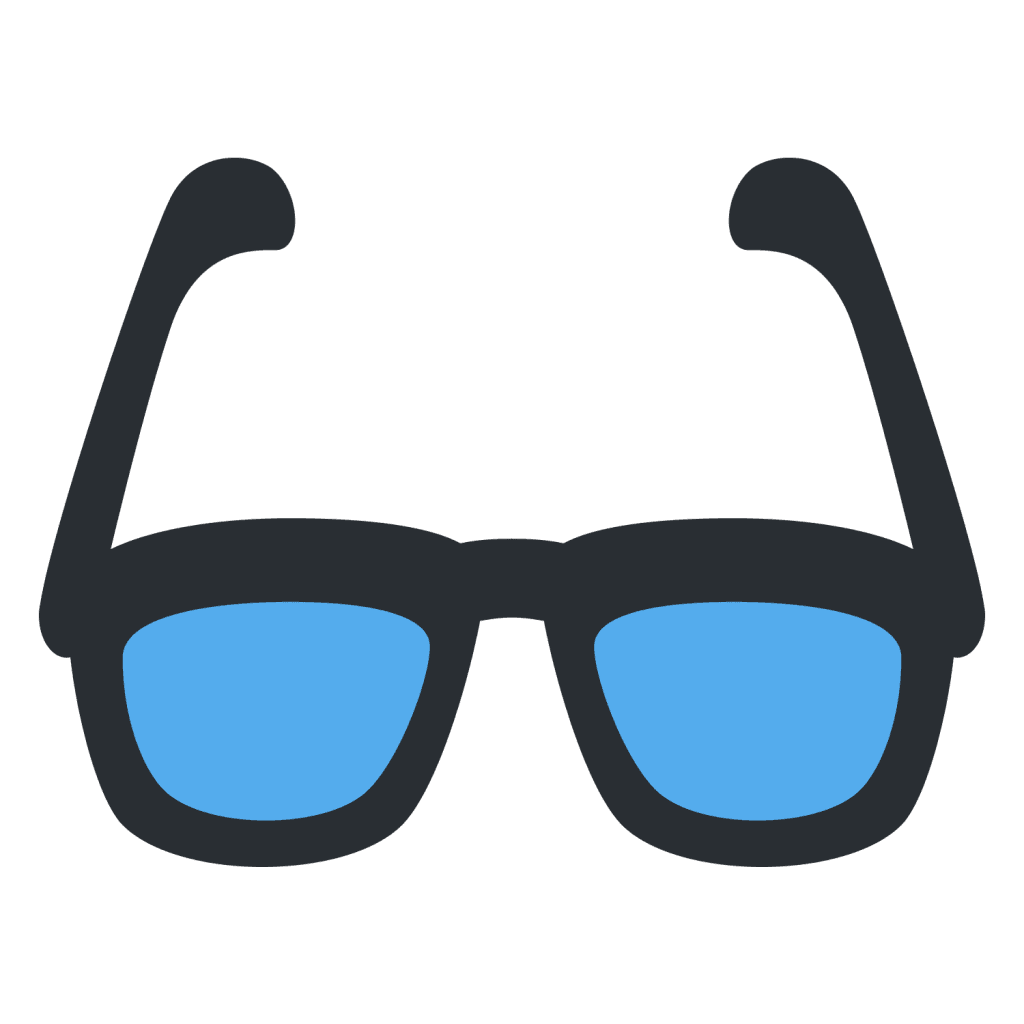Glasses emoji
