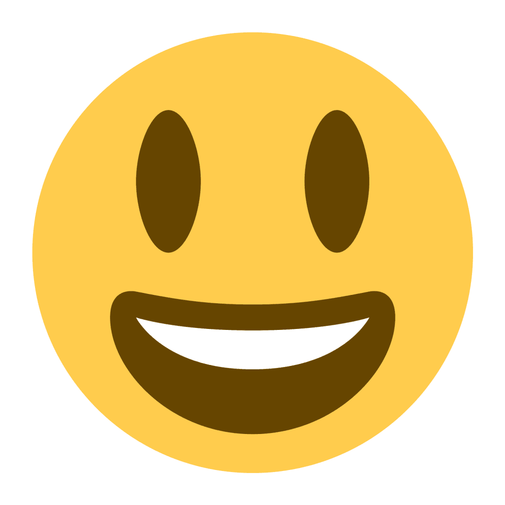 Smiling face emoji