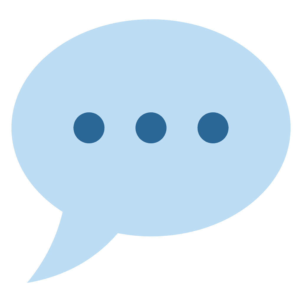 Speech bubble emoji