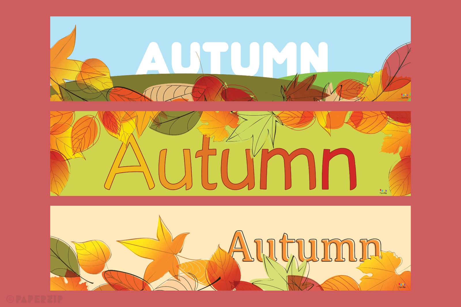 Autumn Banners