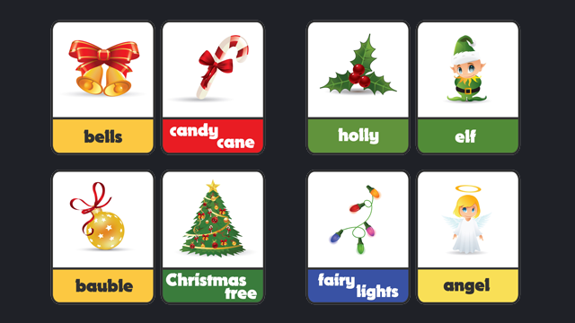 Christmas Topic Cards