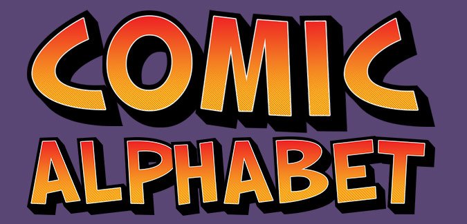 Comic Book Alphabet