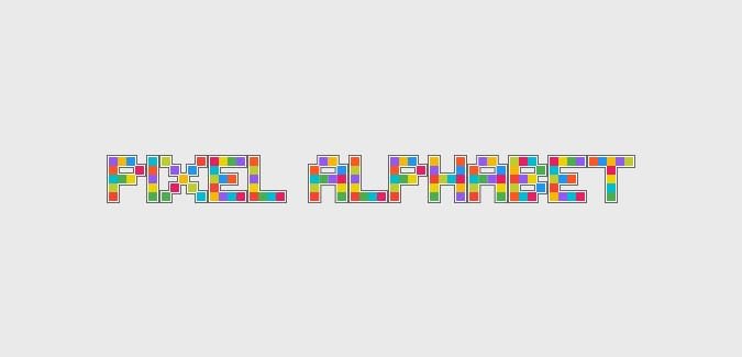 Pixel Alphabet