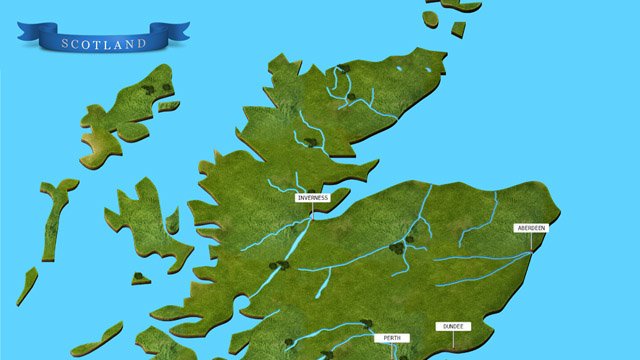 printable map of scotland