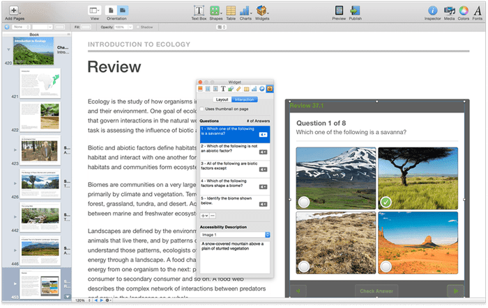 ibooks author accessibility