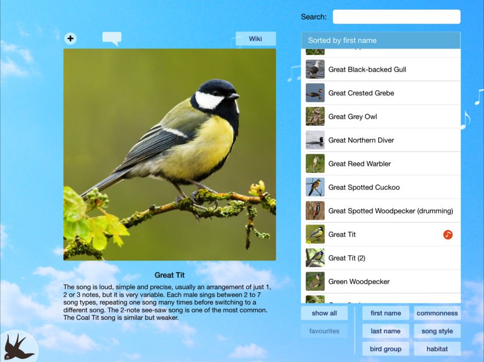 Chirp! Bird Song of Britain and Europe helps you identify and learn about birds