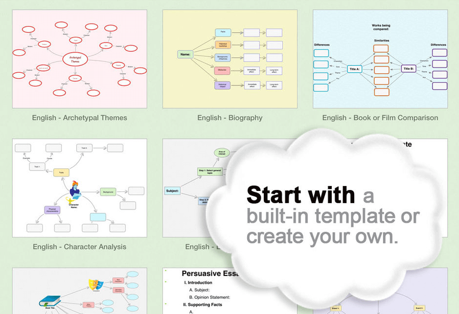 Inspiration Maps is a mind map builder with a difference