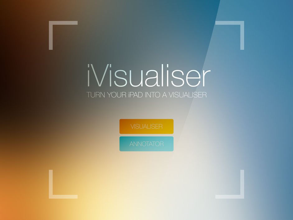 iVisualiser: Draw or annotate directly onto live video and images