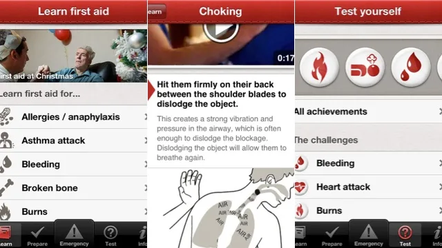 First Aid by the Red Cross is an app you shouldn’t be without