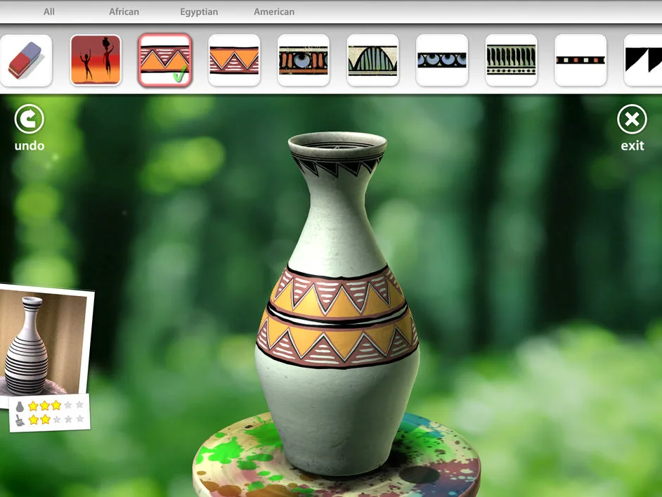 Sculpt virtual pottery and 3D print your designs