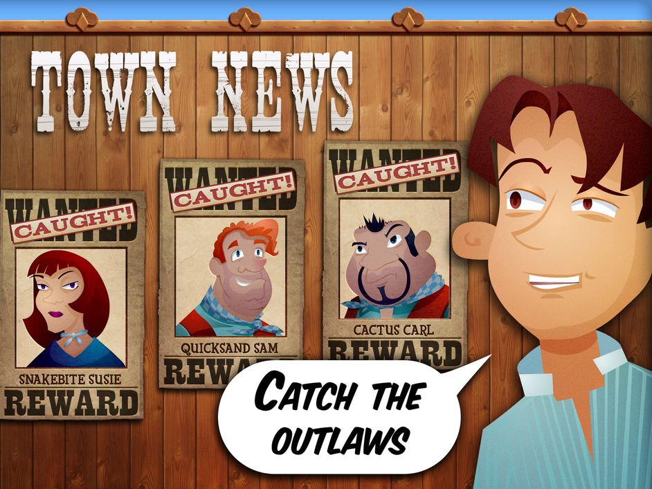 Mystery Word Town has you catching criminals with your spelling skills