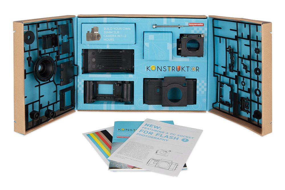 Build an SLR camera from scratch with Lomography’s Konstruktor kit