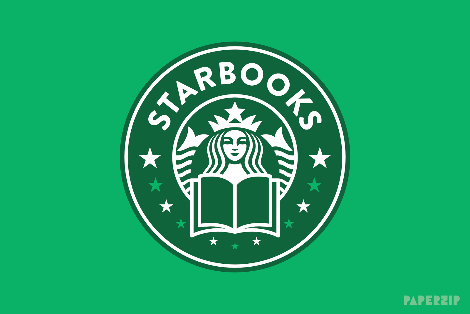 Starbooks logo designed by PAPERZIP