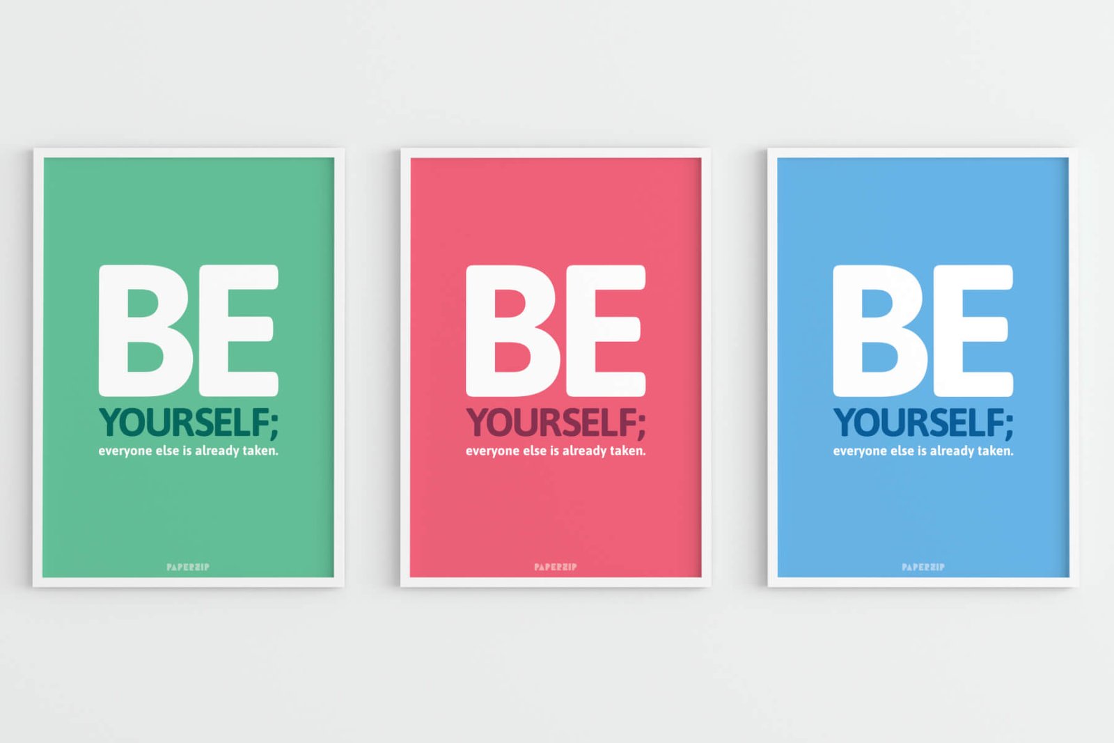 Be Yourself Poster