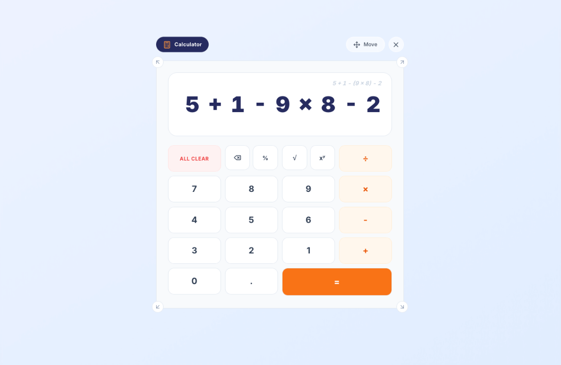 paperzip classroom screen whiteboard calculator tool